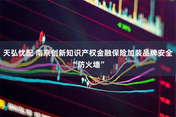 天弘忧配 南京创新知识产权金融保险加装品牌安全“防火墙”