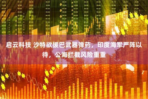 启云科技 沙特欲援巴武器弹药，印度海军严阵以待，公海拦截风险重重